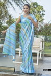 Pranjali By Vallabhi Chiffon Printed Daily Wear Saree Exporters In India
